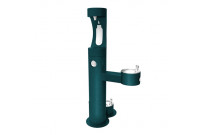 Elkay LK4420BF1UDBEVG Outdoor Bottle Filling Station with Pet Station