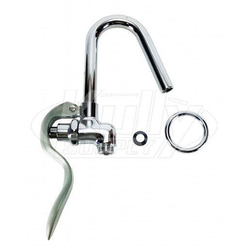 T&S Brass 002851-40 Hook Nozzle And Self Closing Valve