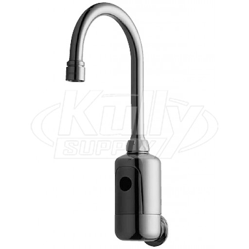 Chicago 116.104.21.1 Wall Mount Electronic Lavatory Faucet