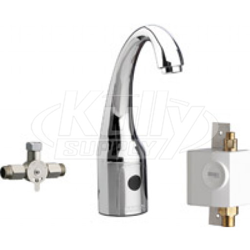 Chicago 116.967.AB.1 Hytronic Curve Lavatory Faucet