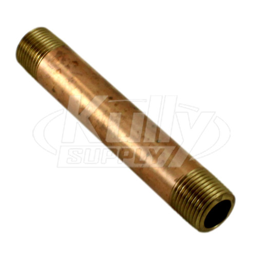 Bradley 113-1077 PIPE 3/8 X 4 BRASS