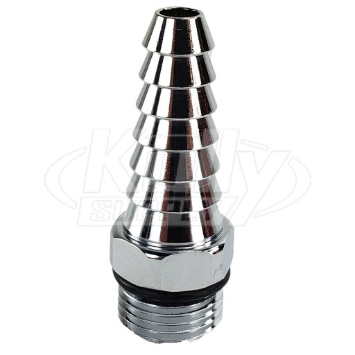 Watersaver BO140S Serrated Hose End Polished Chrome (Water)