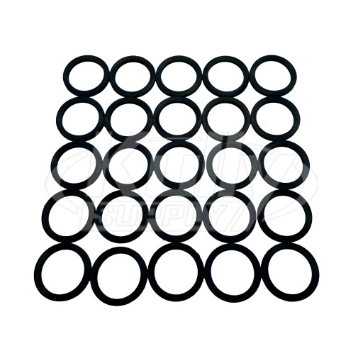 T&S Brass 001022-45M25 Bottom Gaskets For Eterna Cartridge (25 Per Bag)