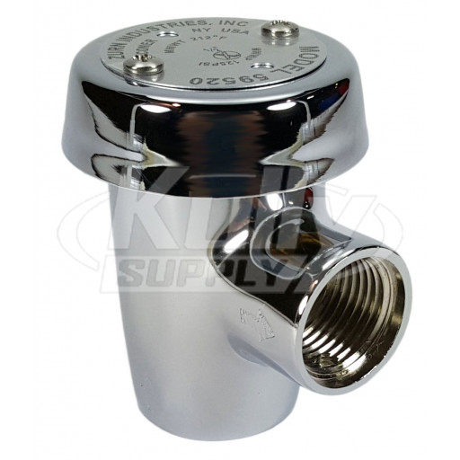 Zurn 59520004 Vacuum Breaker Assy, Rough Chrome