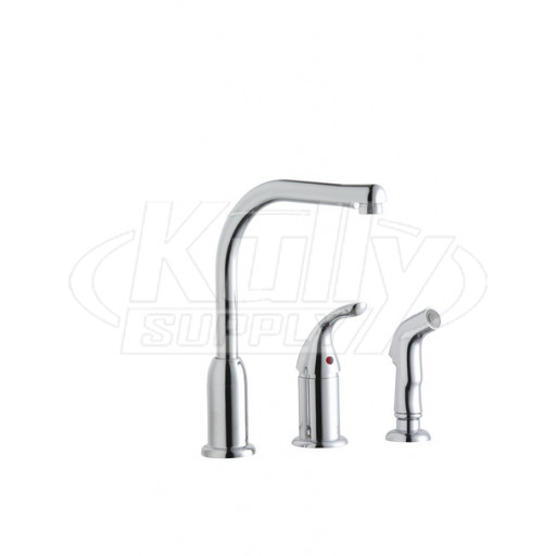Elkay LK3001CR Deck Mount Single Handle Faucet 
