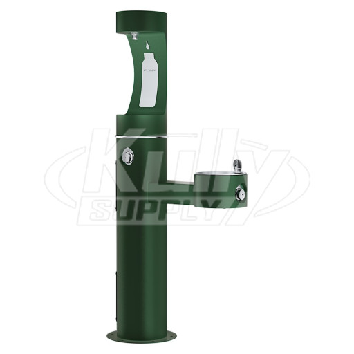 Elkay LK4420BF1UEVG Evergreen Outdoor Bottle Filling Station
