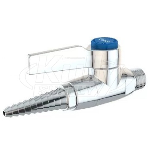 WaterSaver L4200 Gas Laboratory Ball Valve, Removable Hose End