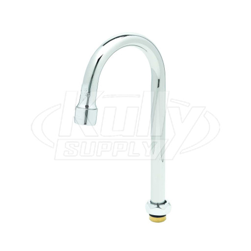 T&S Brass 179X-V12 4-3/8" Swivel Gooseneck, 1.2 GPM VR Aerator (CEC)
