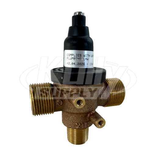 Bradley S59-4007 Thermostatic Mixing Valve with 1/2" Male NPT