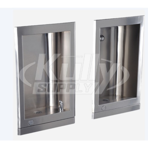 Murdock A1804000-CUSP Recessed Non-Refrigerated Drinking Fountain with Cuspidor