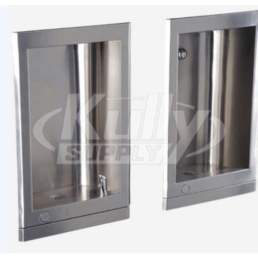 Murdock A181400F-CUSP Recessed Non-Refrigerated Drinking Fountain with Cuspidor and Flexible Bubbler