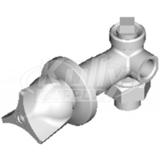 Chicago 1769-COLDABCP Cold Water Concealed Angle Bypass Valve