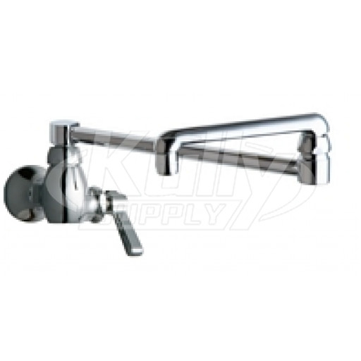 Chicago 332-DJ18ABCP Single Supply Sink Faucet