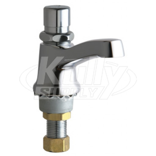 Chicago 333-SLOLESSE12PSHCP Single Faucet Metering