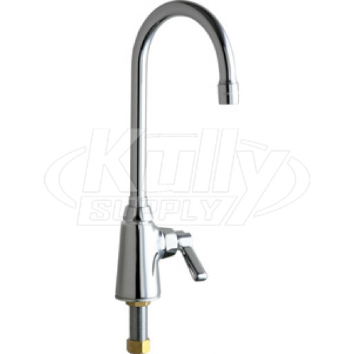 Chicago 350-VPPE35ABCP Single Supply Sink Faucet