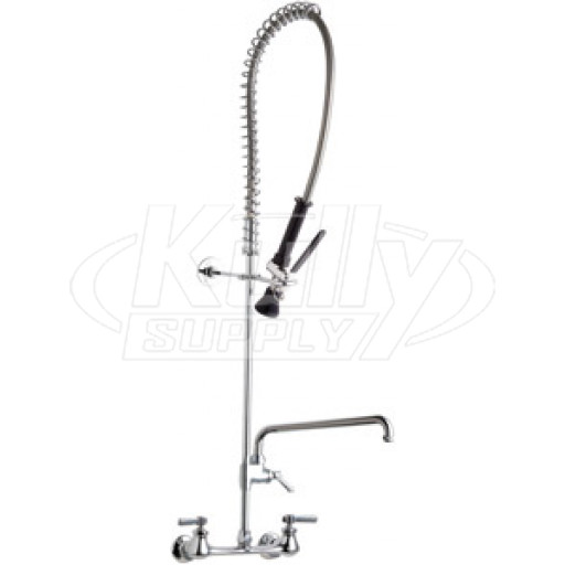 Chicago 510-GC613AL12ABCP Pre-Rinse Fitting with 613-A Adapta-Faucet