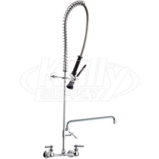 Chicago 510-GCVB613AL15AB Pre-Rinse Fitting with 613-A Adapta-Faucet