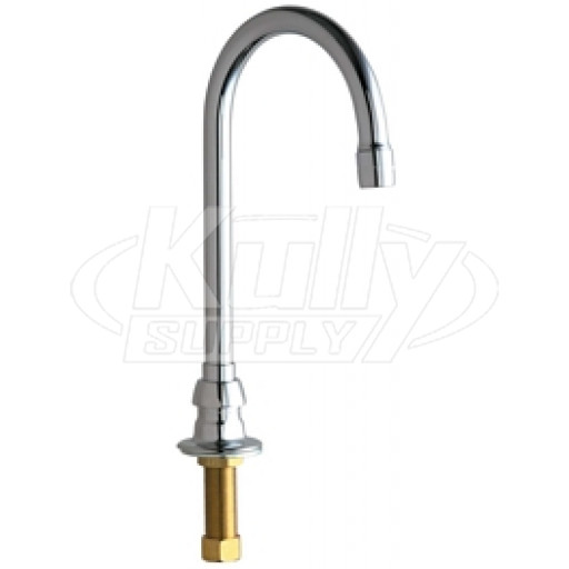 Chicago 626-E35ABCP Remote Rigid/Swing Gooseneck Spout