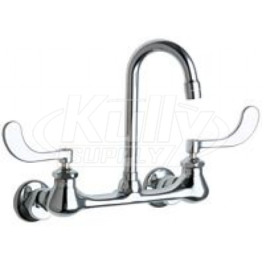 Chicago 631-VPAABCP Hot and Cold Water Sink Faucet