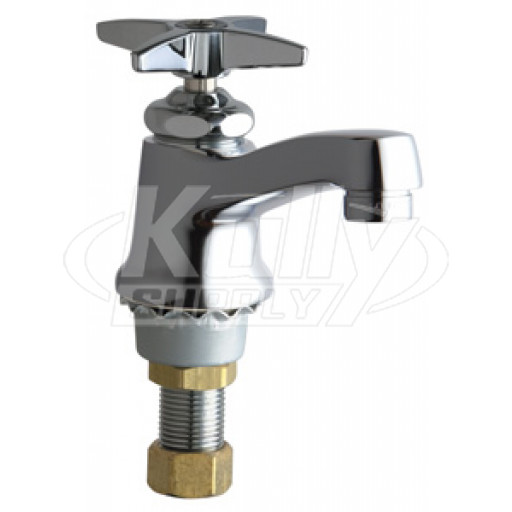 Chicago 700-COLDXKABCP Single Supply Cold Water Sink Faucet