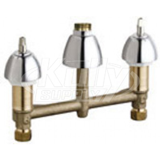 Chicago 786-LESHXKAB Concealed Hot and Cold Water Sink Faucet