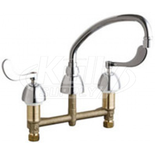 Chicago 786-LR9E35V317XKAB Concealed Hot and Cold Water Sink Faucet