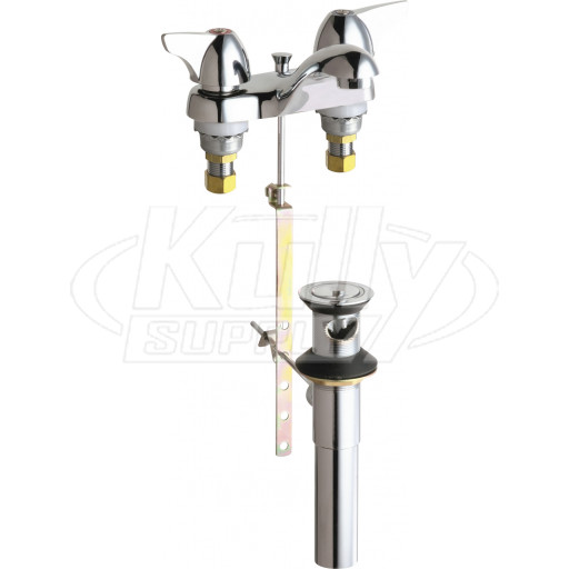 Chicago 797-1000ABCP Hot and Cold Water Sink Faucet with Pop-up Waste