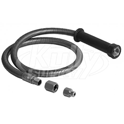 Chicago 83-58NF Pre-Rinse Hose & Handle - 58" Flexible SS (Discontinued)
