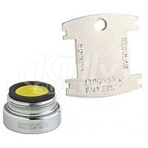 Chicago E12VPJKCP 2.2 GPM Vandal Proof Aerator Pressure Compensating Softflo