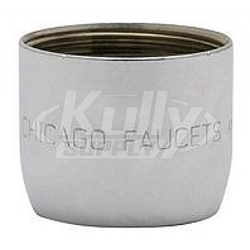 Chicago E2605-5JKCP 0.5 GPM Non-Aerating Spray Pressure Compensating Econo-Flo with Adapter (Discontinued)