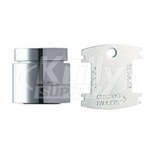 Chicago E36VPJKCP 1.5 GPM Vandal Proof Outlet Pressure Compensating Softflo (Discontinued)
