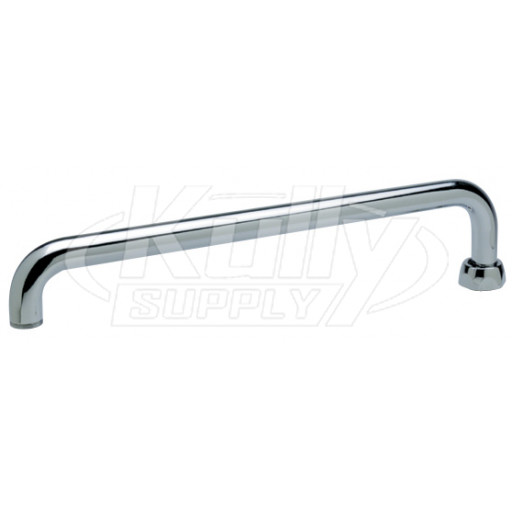 Zurn G61298 Tubular Brass Swing Spout 14" (Discontinued)