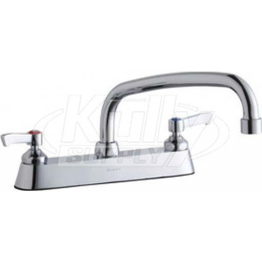 Elkay LK810AT10L2 8" Centerset Deck Mount Faucet