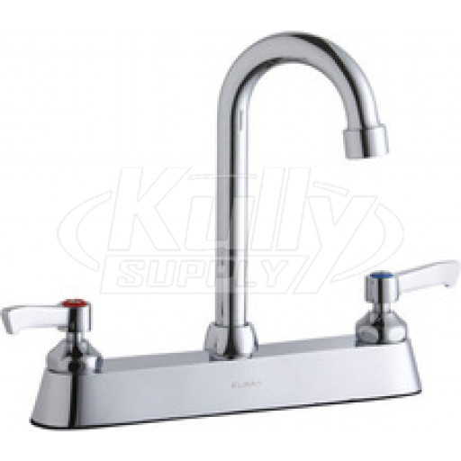 Elkay LK810GN04L2 8" Centerset Deck Mount Faucet