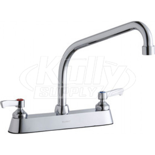 Elkay LK810HA10L2 8" Centerset Deck Mount Faucet