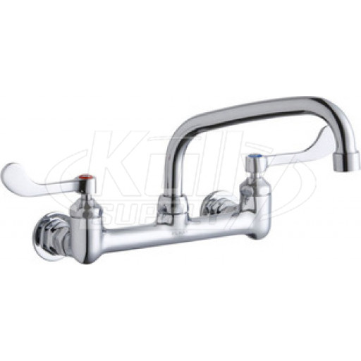 Elkay LK940AT08T4H 8" Centerset Wall Faucet
