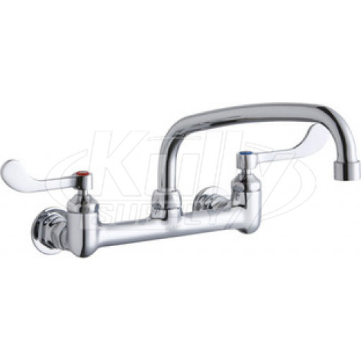 Elkay LK940AT10T4H 8" Centerset Wall Faucet