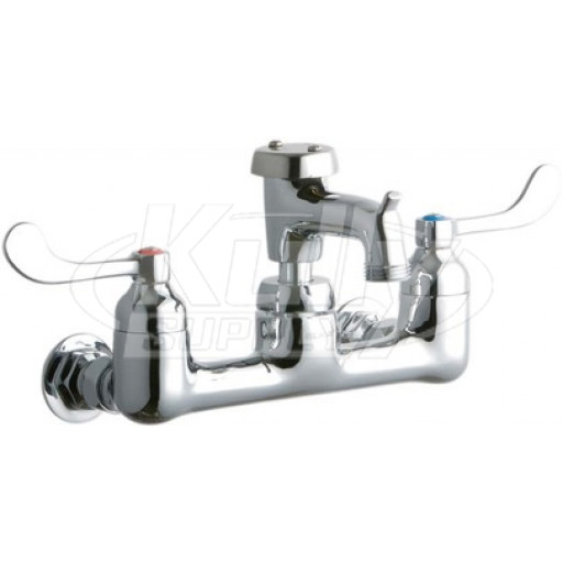 Elkay LK940BP03T4H 8" Centerset Wall Faucet