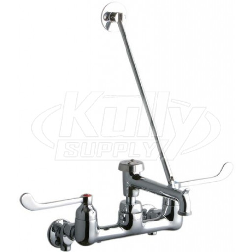 Elkay LK940BP07T6S 8" Centerset Wall Faucet