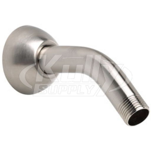 Speakman S-2520-BN 5 1/2" Arm & Flange w/ 1/2" MNPT Inlet & Outlet - Brushed Nickel
