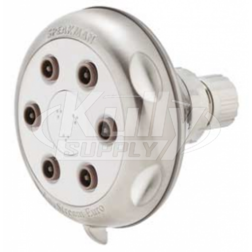Speakman S-2620-BN 6 Jet Anystream Euro Showerhead - Brushed Nickel