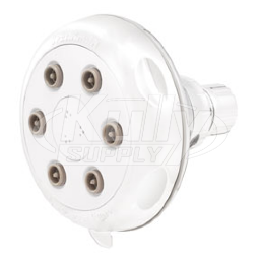 Speakman S-2620-WHT 6 Jet Anystream Euro Showerhead - White
