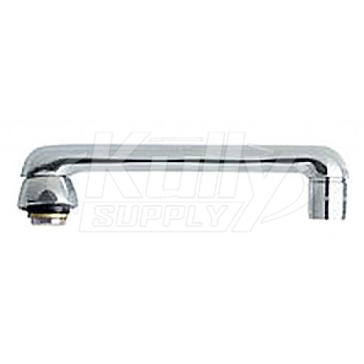 Chicago S6JKCP Cast Spout Assembly Chrome