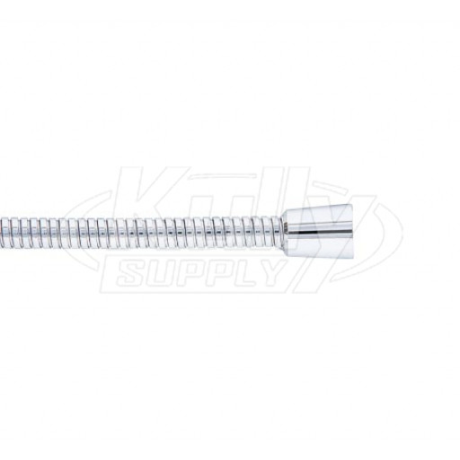 Alsons 495DS60PK 60" Hose, Double Spiral Chrome-Plated Brass (Discontinued)