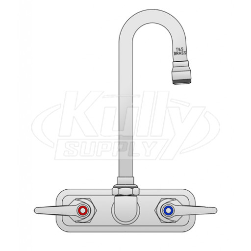 T&S Brass B-1115-132X Workboard Faucet