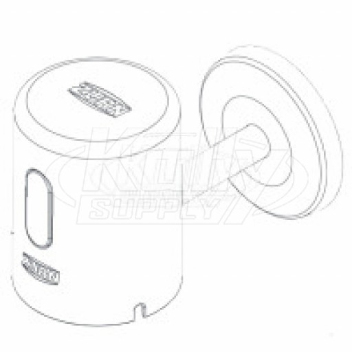 Zurn PTR6200-HW-L-0.5 Hardwired 0.5 GPF Urinal Sensor Cap Assembly