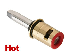 Chicago 377-XKLHJKABNF Quaturn Ceramic Hot Lead Free Cartridge (Long)
