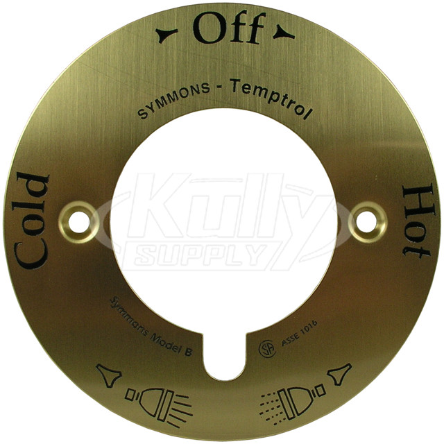 Symmons T-29A-BRS Temptrol Brass Dial (Discontinued)