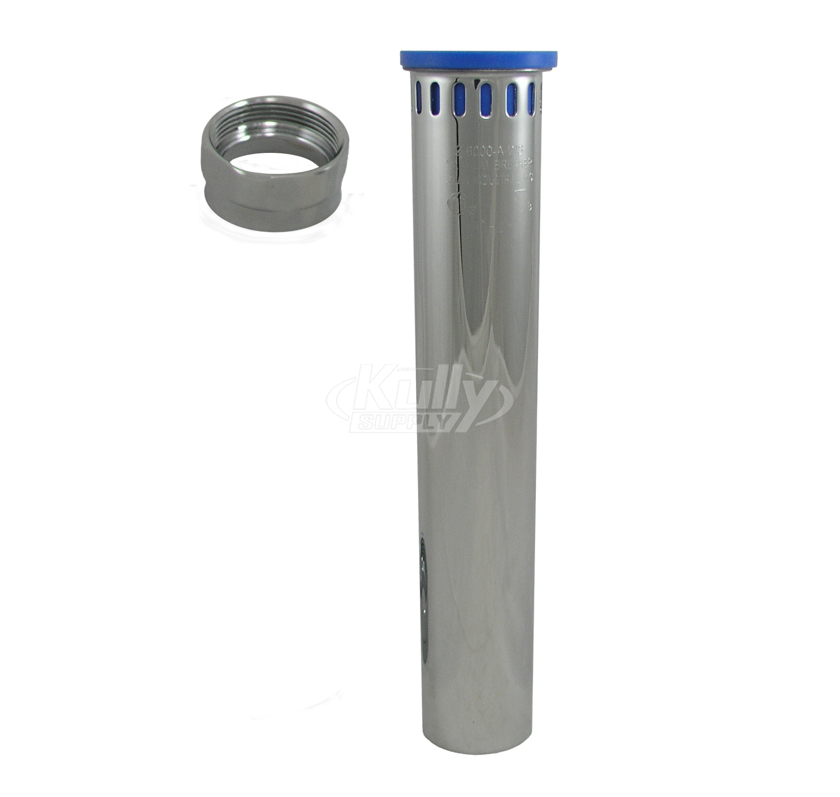 Zurn P6000-2-A-AA-CP Vacuum Breaker 1-1/2" x 21" (with Nut)