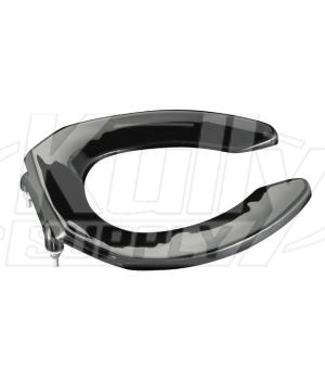 Kohler K-4671-C Lustra Elongated Toilet Seat Black